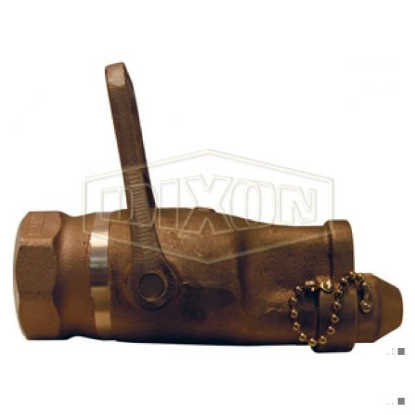 Fog Nozzle, 1-1/2 in Inlet, Brass Body